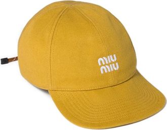 Miu Miu Denim Baseball Cap