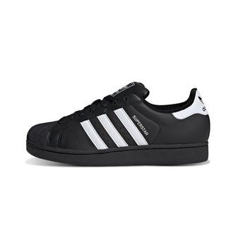 adidas Superstar 2 - Heren - Skateschoenen - Zwart - 36 2/3 EU - Leer - Fitness