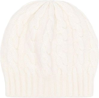 Blanca Vita Berretto in maglia - Bianco