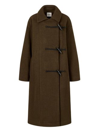 TOMBOY Cappotto con bottoni sui polsini - Marrone