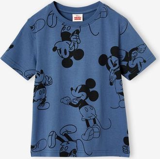 Mickey Mouse Bedrucktes Jungen T-Shirt Disney MICKY MAUS graublau