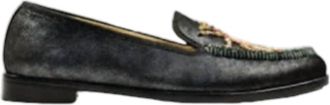 Meher Kakalia Womens Queen Rati Moccasin In Black