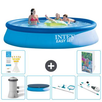Intex Piscina Easy Set Redonda - 396x84 Cm - 7-piezas S257