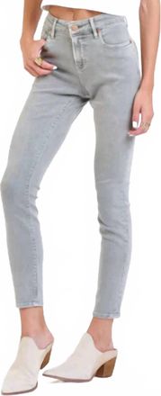 Dear John Denim Gisele High Rise Ankle Skinny Jeans In Desert Sage