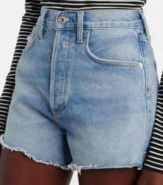 Citizens Of Humanity Marlow Raw-Hem Short In Portrait