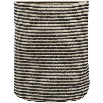 Beliani Beliani - Cesto portaoggetti in cotone stile boho in beige con nero Yerkoy