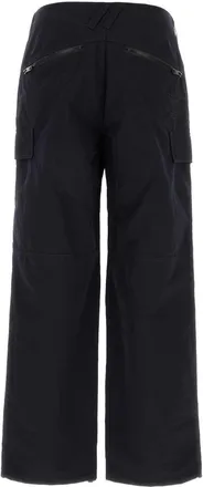 Burberry Navy Exterior: Nylon Pantaloni Trousers