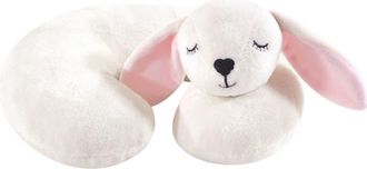Hudson Baby Cozy Neck Cushion in Modern Bunny at Nordstrom