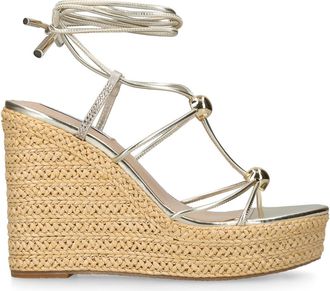 Steve Madden Womens Tulym Gold Heels - Size UK 3