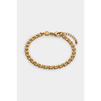 Katie Loxton Grecian Waterproof Gold Link Bracelet at Nordstrom