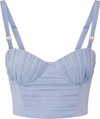 Elisabetta Franchi Top Bustier - - Tops - Donna - Blu - M