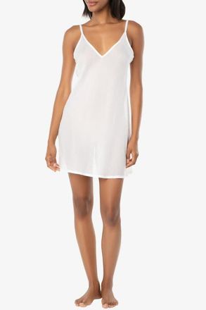 Helen Jon V-Neck Slip in White at Nordstrom, Size X-Small