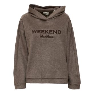 Max Mara Hoodies & sweatvesten, Dames, Bruin, M, Hoodies