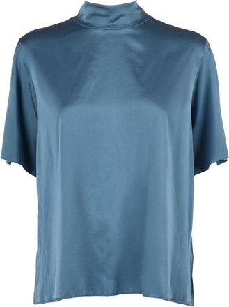Forte_Forte Forte_Forte Stretch Silk Satin Top