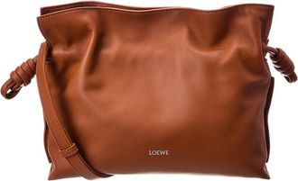 Loewe Flamenco Medium Leather Clutch