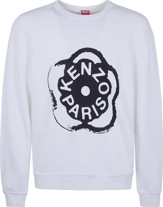 Kenzo Boke Flower 2.0 Sweatshirt - Heren - Sweatshirts - Wit - S - Katoen - Hoodies & sweatvesten