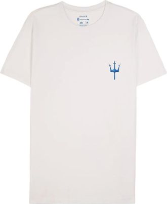 Osklen Tridente short-sleeved T-shirt - men - Fabric - GG - White