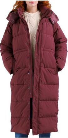 Dedicated Long Puffer Jacket Karmas Mantel f&uuml;r Damen | rot