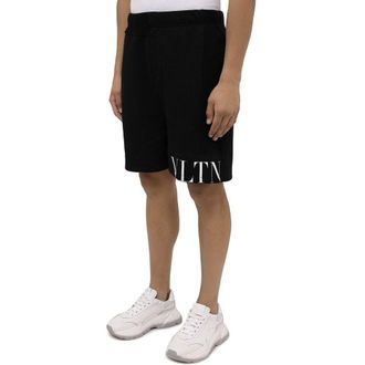 Valentino Mens Black Modal Shorts