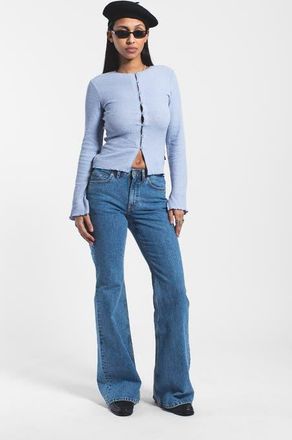 Dr. Denim Elba Mid Bootcut Jeans in Bay Sky Retro at Nordstrom, Size 29 X 32