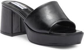 Steve Madden Troyye Platform Sandal in Black at Nordstrom Rack, Size 7.5