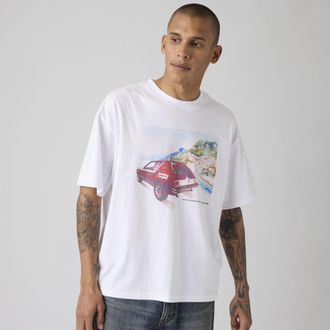 Levi's Graphic Boxy Tee - Mens - XL - White