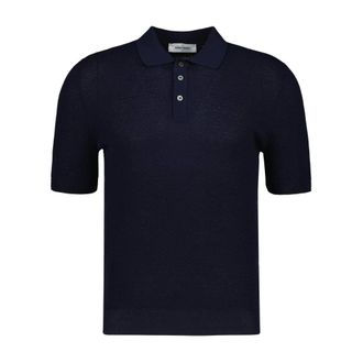 Gran Sasso Polo Shirts - male - Gran Sasso - Polo Shirts - Blue - S - Tops