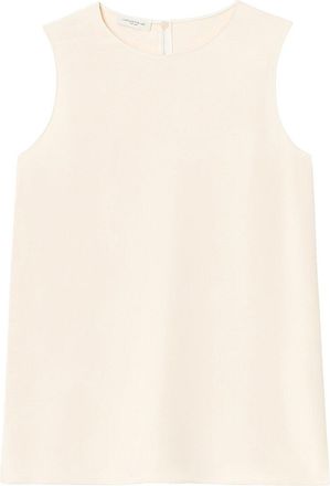 Lafayette 148 New York Sleeveless Adela Silk-Blend Blouse