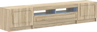 vidaXL Cabinet De Tv Led De 5 Piezas Roble Sonoma Madera De Ingenier&iacute;a Vidaxl