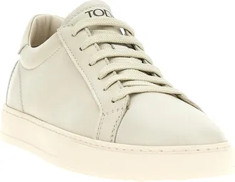 Tod's Allacciata Cassetta Sneaker - Cream