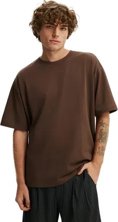Cotton On Mens Box Fit T-Shirt in Espresso at Nordstrom, Size Xx-Small