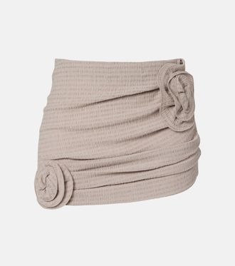 Magda Butrym Striped miniskirt