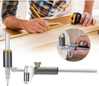 OEM Trazador De Arco Lineal Trazador De Arco Lineal De Doble Uso Para Carpinter&iacute;a Herramientas De Trazado De Carpinter&iacute;a De Bricolaje 13 Cm