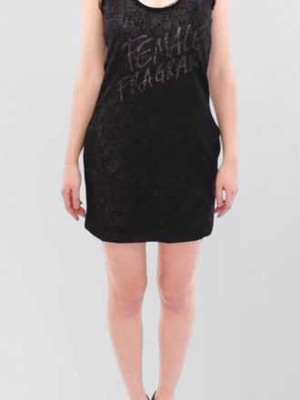 Ermanno Scervino nylon lace mini dress