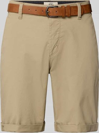 Redefined Rebel Shorts mit G&uuml;rtel Modell MIKE in Beige, Gr&ouml;&szlig;e XXL