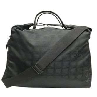Chanel Pre-owned Weekend Bags, female, Black, Size: ONE SIZE Pre-owned New Travel Nylon 2way Bag