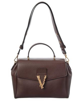 Versace Leather Satchel