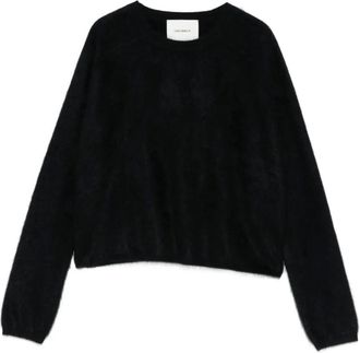 Lisa Yang Maglione in cashmere spazzolato - Nero