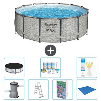 Bestway Piscina Bestway Steel Pro Max Redonda - 427x122 Cm - 8-piezas S599