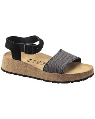 Birkenstock Glenda Suede-Trim Sandal