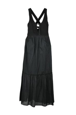 Pinko Long Garzato Dress - Black