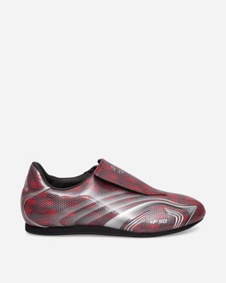 adidas Women s Taekwondo F50 Sneakers Better Scarlet / Silver Metallic / Core Black