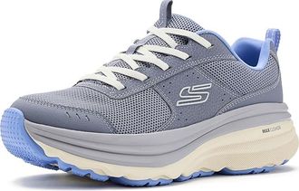 Skechers Max Cushioning Zirrus Womens Shoes Grey Blue : 8.5 B - Medium, Textile