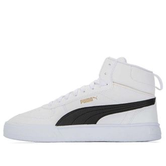 Puma Caven Mid White Black 385843-10