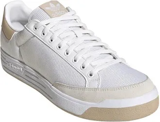 adidas Rod Laver Vintage Sneaker in White/white/khaki at Nordstrom, Size 12.5