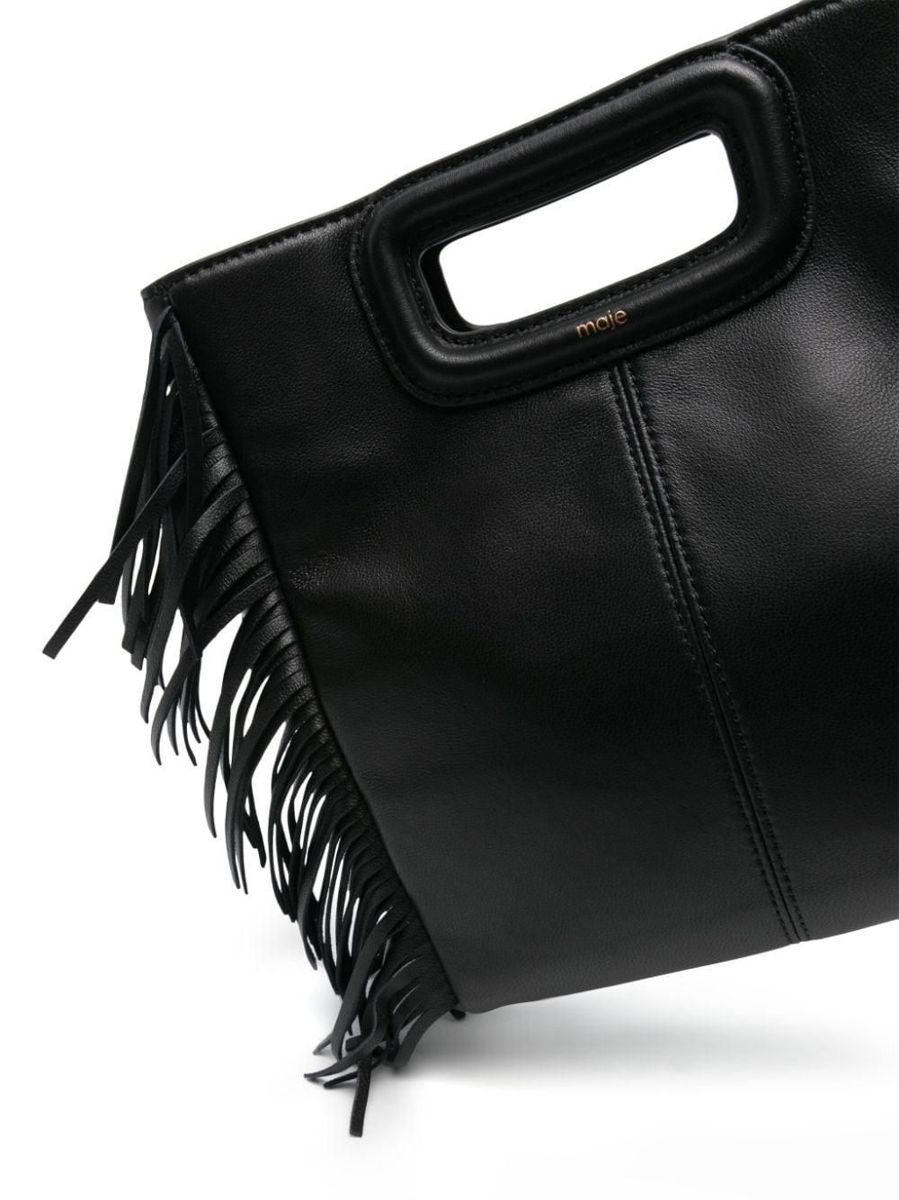 Maje sac cabas en cuir à franges Noir dès 275,00 € sur Stylight