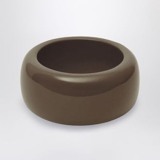 Frankie Shop Glossy TFS bracelet in khaki