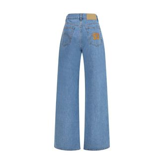 Blaz&eacute; Milano Womens Blue Cotton Jeans Denim Clothing