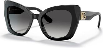 Dolce & Gabbana Sunglasses, female, Black, Size: 53 MM Dg4405 Cat-eye Sunglasses