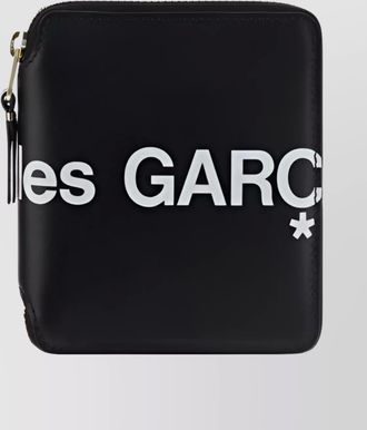 Comme Des Gar&ccedil;ons leather zip around wallet